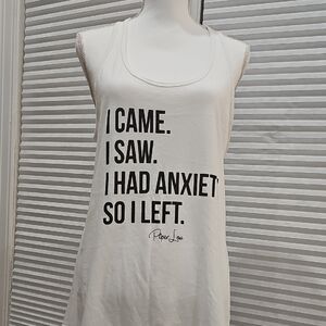 Piper Lou White Tank Top - Women's Casual Sleeveless Shirt